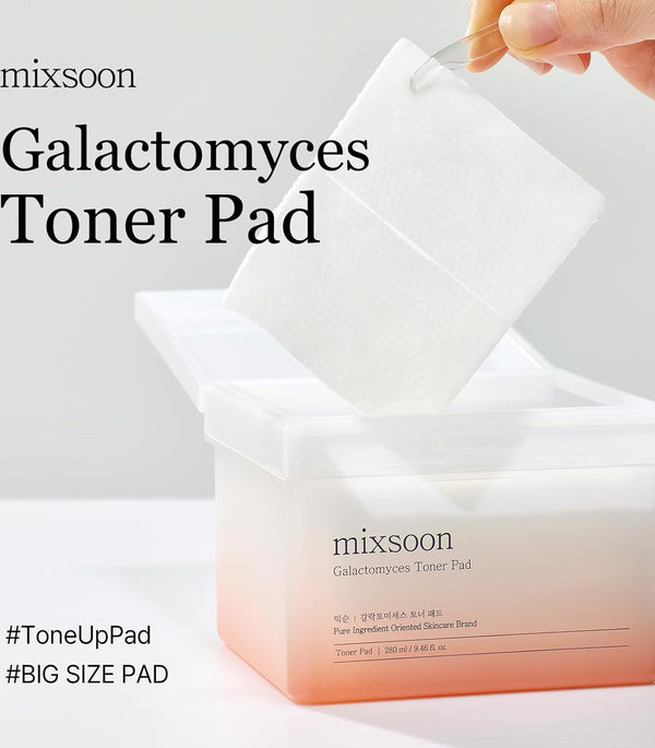 Mixsoon Galactomyces Toner Pad - 60 Sheets