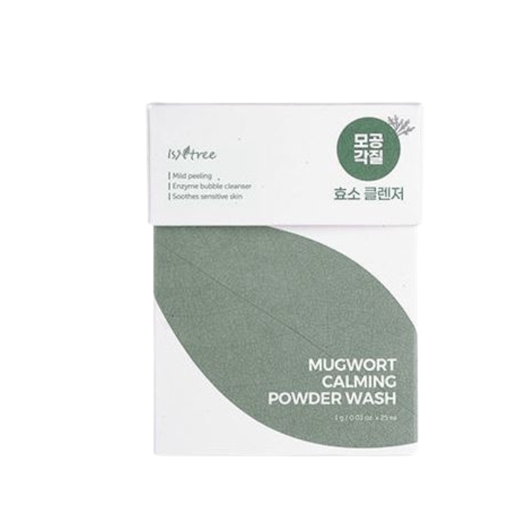 Isntree Mugwort Calming Powder Wash - 1G (25EA)