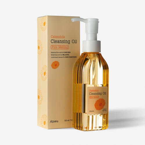 A'pieu Calendula Cleansing Oil Pore Melting - 150ML